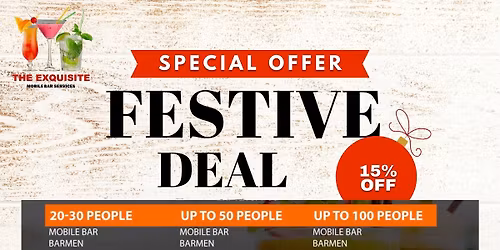 The Exquisite Mobile Bar services 