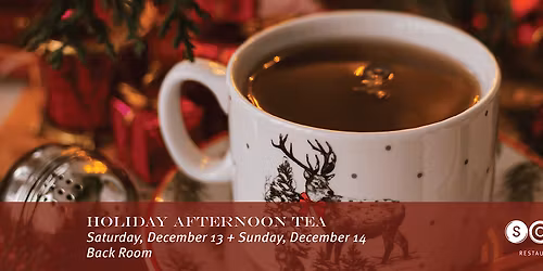 Holiday Afternoon Tea