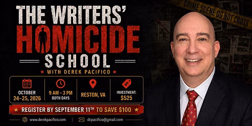 Writers\u2019 Homicide School: Procedural Homicide Investigations for Writers