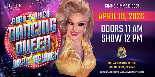Dancing Queen - ABBA & Disco Drag Brunch at Dock Street Brewery