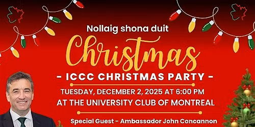 2025 Christmas Party: Ireland Canada Chamber of Commerce