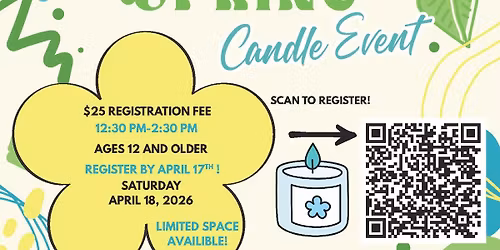 Spring Candle Making Social