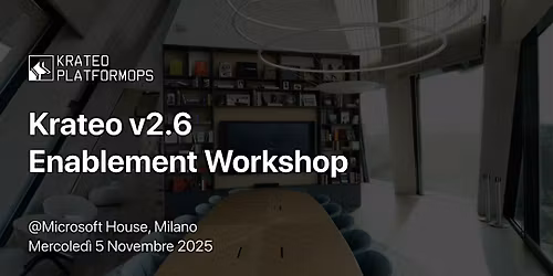 Krateo v2.6 Enablement Workshop