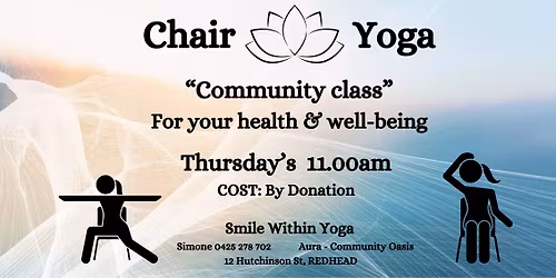 Chair Yoga - community class