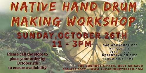 Native Hand Drum Making Workshop