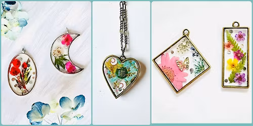 UV Resin Workshop at Gillespie Florists