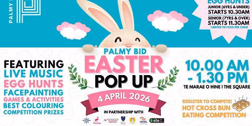 Palmy BID Easter Pop Up 2026