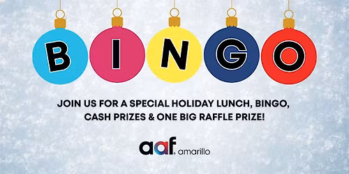AAF-Amarillo Christmas and BINGO Party!