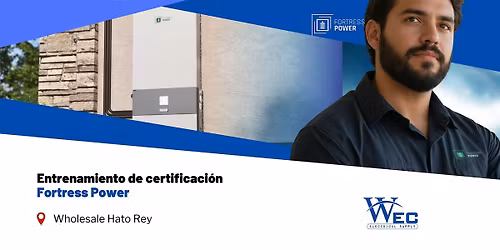 Entrenamiento de certificaci\u00f3n \u2013 Fortress Power