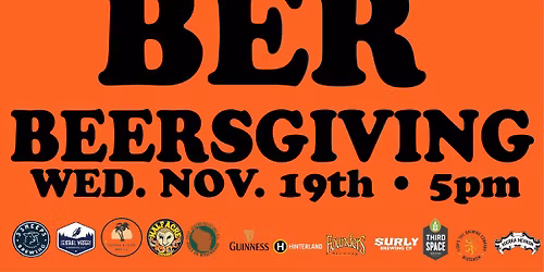 Beersgiving - Movember Benefit Party!