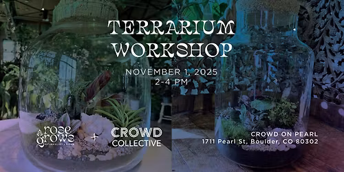 Terrarium Workshop