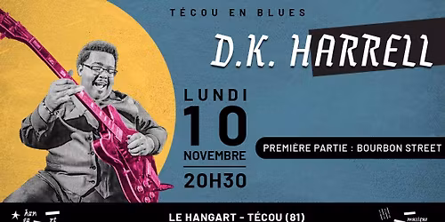 D.K. HARRELL | T\u00e9cou en Blues