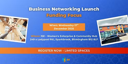 Business Networking & Funding Focus \u2013 December Meetup