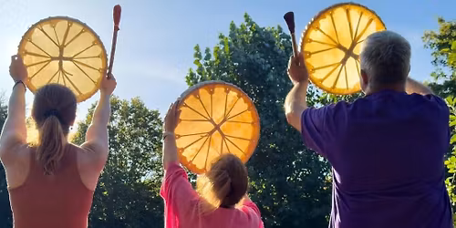 Drum Birthing on Summer Solstice