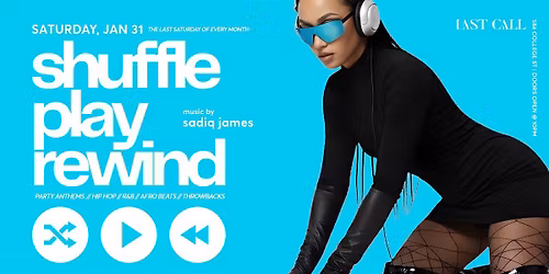 Shuffle Play Rewind - Party Anthems\/\/Hip Hop\/\/ R&B \/\/ Throwbacks