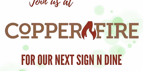 SWIC Copper Fire Sign & Dine