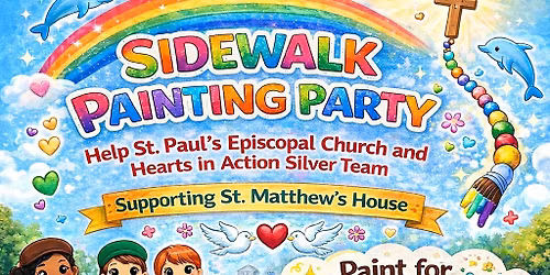 Sidewalk Painting Party