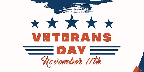 Flag Line for Fort Custer National Cemetery Veterans Day Program