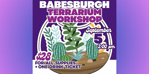 Build Your Own Terrarium Workshop