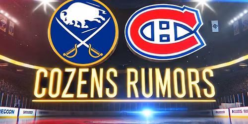 Buffalo Sabres at Montreal Canadiens at Bell Centre