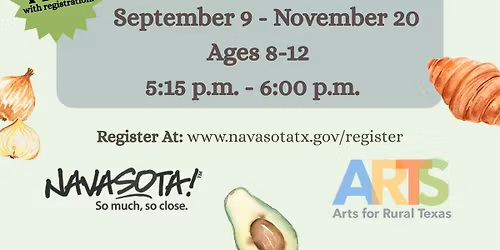 Cooking with Tara (Ages 8-12)