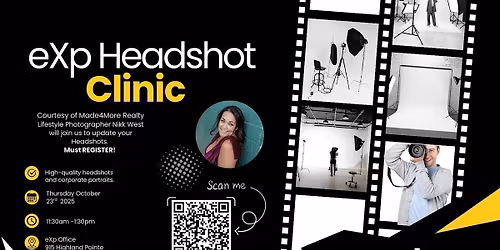 eXp Headshot Clinic