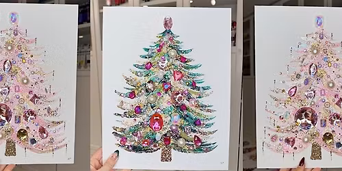 Charmed Christmas Tree Painting