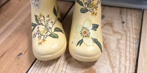 Blooming Boot Planter Workshop