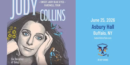 Judy Collins: Sweet Judy Blue Eyes Farewell Tour--as part of the Goldfarb Financial Concert Series