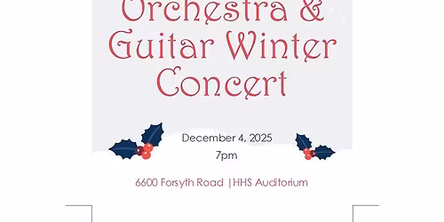 Winter Orchestra Concert