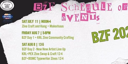 Bremerton Zine Fest- Day 2 — Quincy Square