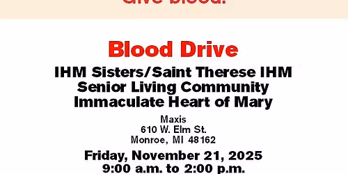 Color Your Fall with Kindness: Community Blood Drive