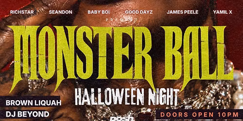 (NYC) Halloween: Richstar, Seandon, Babyboi, Good Dayz, James Peele, Yamil X