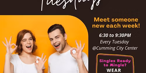 Singles Social Tuesdays \u2014 The Well