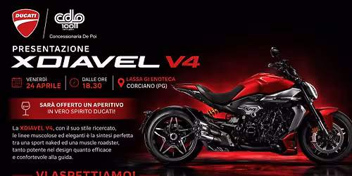 PRESENTAZIONE XDIAVEL V4
