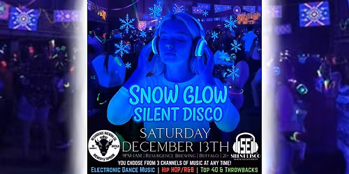 Snow GLOW Silent Disco at Resurgence Brewing Company - 12\/13\/25