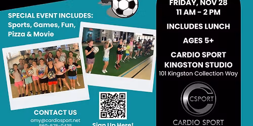 Junior Cardio Sport Camp: Black Friday Movie Edition