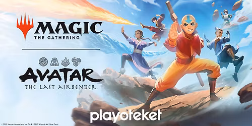 Playotekets Avatar the Last Airbender Saturday Prerelease