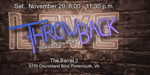 Throwback at The Barrel 2