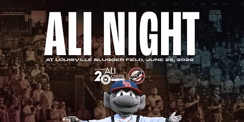 Ali Night with the Louisville Bats