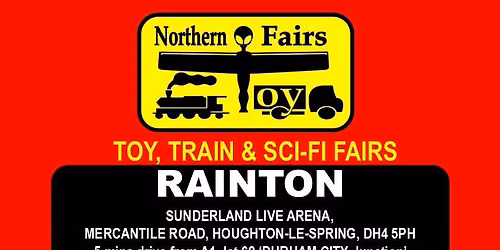 RAINTON Toy, Train & Sci-Fi Fair on Sunday 13th September 2026