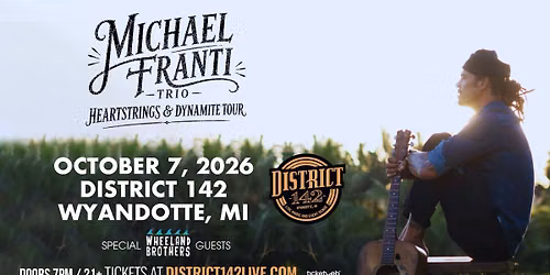 Michael Franti - Trio - Heartstring & Dynamite Tour