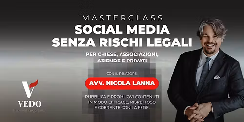 Masterclass \u2013 Social media senza rischi legali