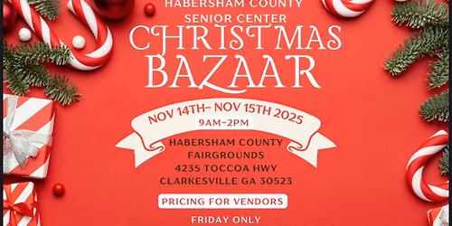 2025 Christmas Bazaar!