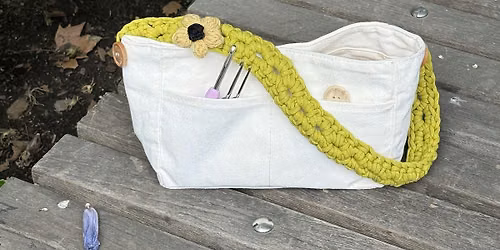 Beginner Crochet Workshop NYC | Make Your Own Bag Strap + Take-Home Kit