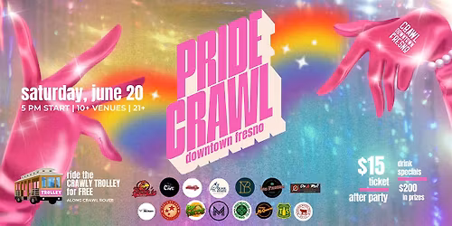 Crawl Downtown: Pride Bar Crawl