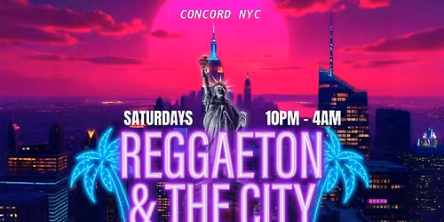 Reggaeton & The City Rooftop Party: Concord NYC | Saturday Nights