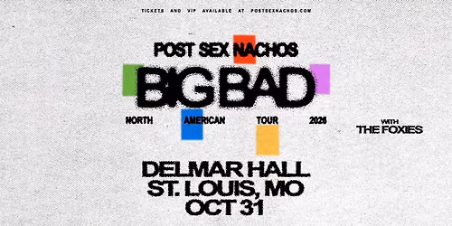 Post Sex Nachos at Delmar Hall