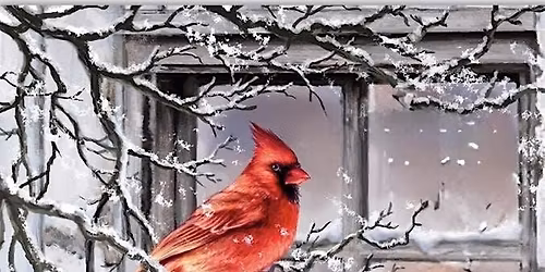 Paint with Ashley Blake \u201cChristmas Visitor\u201d  Paint Night