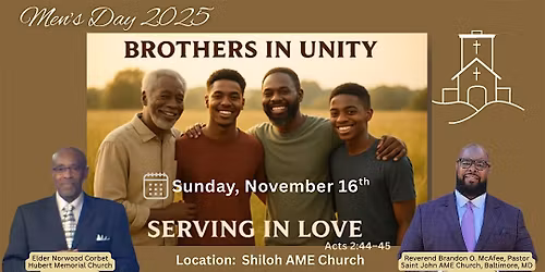 Shiloh Announces Men\u2019s Day